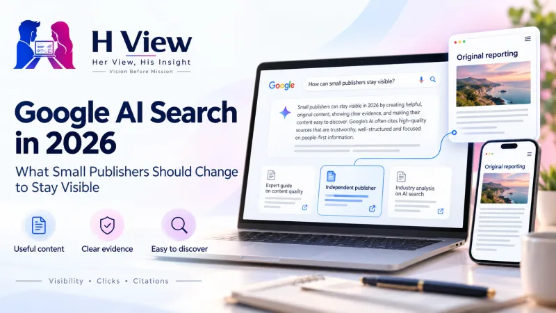 Google AI Search in 2026: What Small Publishers Should Change to Stay Visible