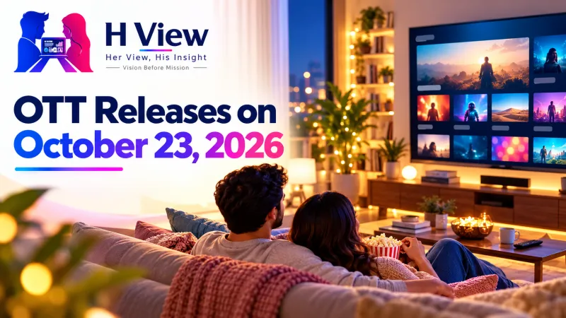 OTT Releases on October 23, 2026: Movies and Series to Watch This Weekend