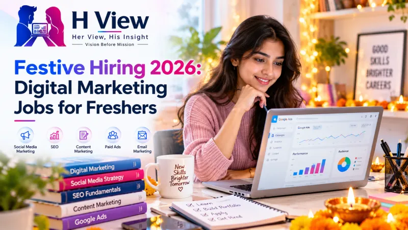 Festive Hiring 2026: Are Digital Marketing Jobs Opening Up for Freshers?
