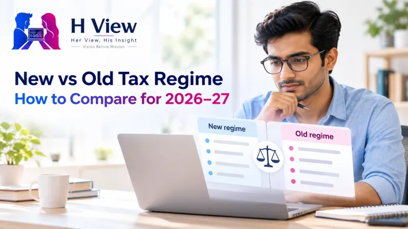 New vs Old Tax Regime: How to Compare for AY 2026–27
