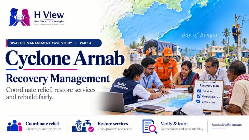 Cyclone Arnab Case Study: Recovery Management (Part 4)