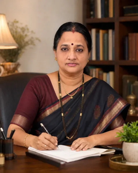 Portrait of Annapurna, Senior Research Analyst