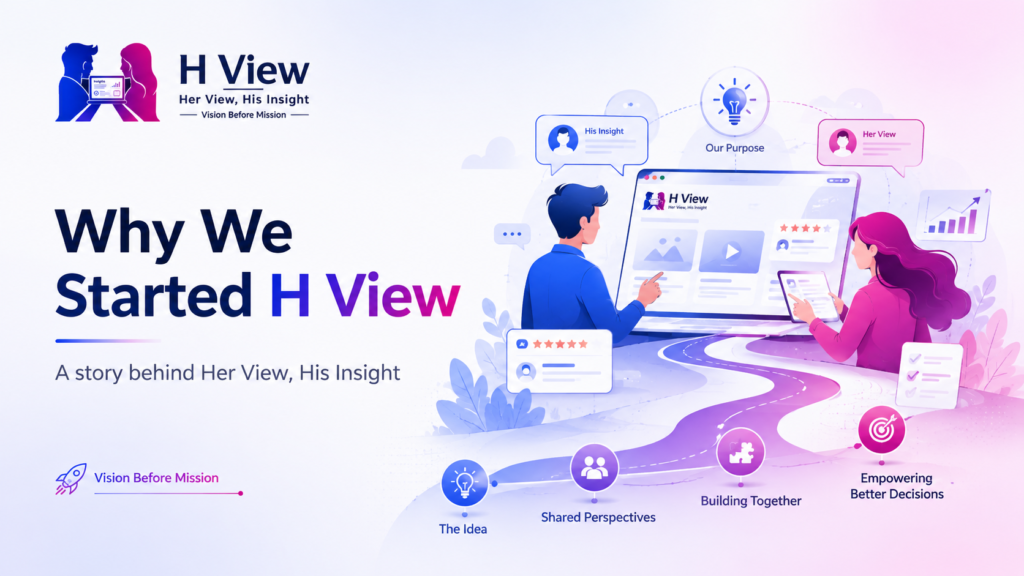 Why We Started H View: Her View, His Insight