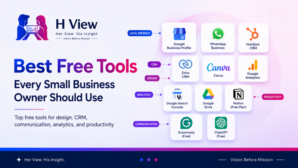 Best Free Tools Every Small Business Owner Should Use