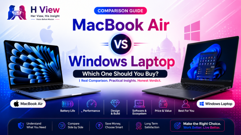 MacBook Air vs Windows Laptop: Which One Should You Buy?