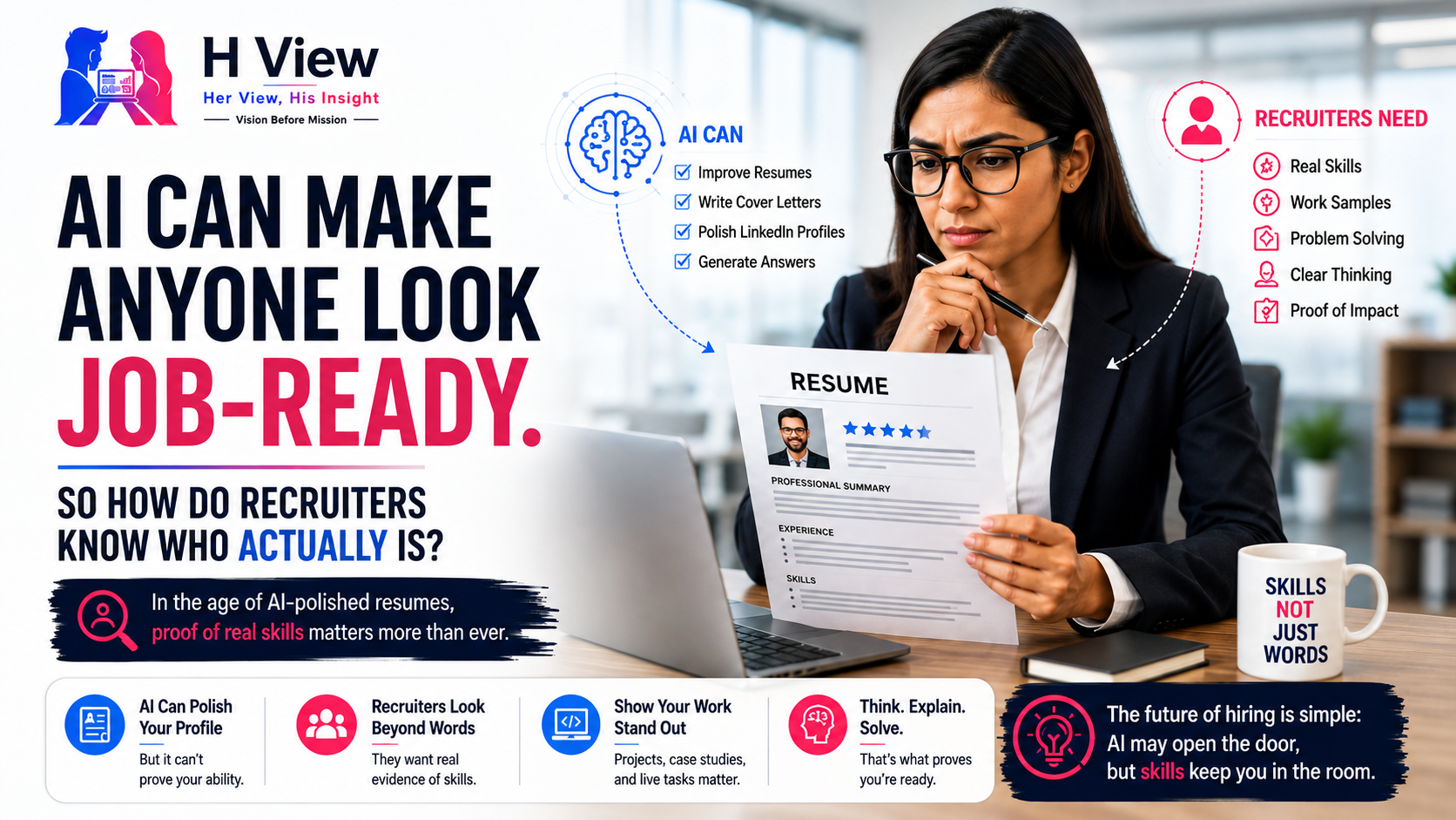 can make anyone look job-ready