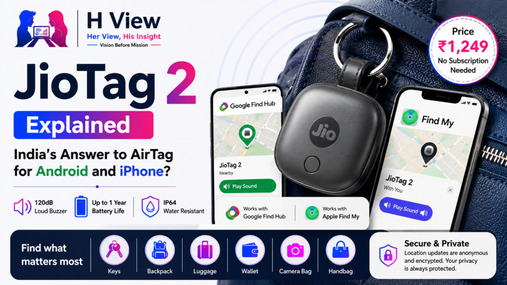 JioTag 2 Explained: India’s Answer to AirTag for Android and iPhone?