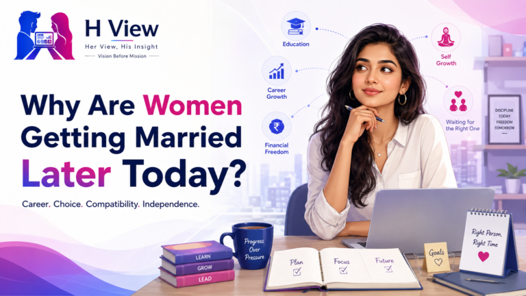 Why Are Women Getting Married Later Today?