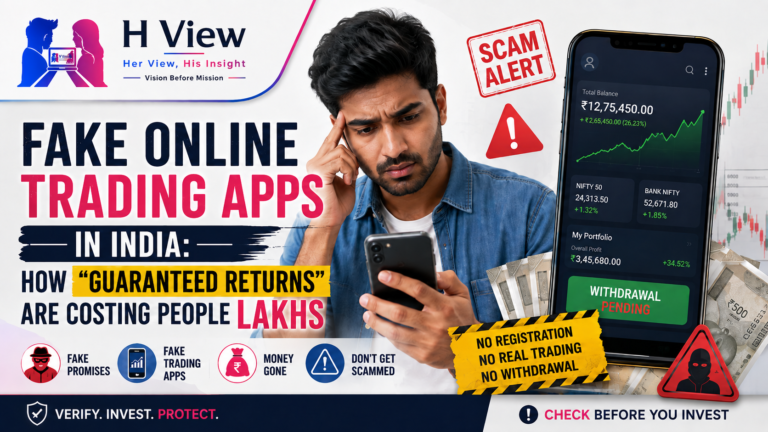 Fake Online Trading Apps in India: How “Guaranteed Returns” Are Costing People Lakhs