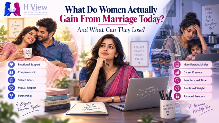 women actually gain from marriage