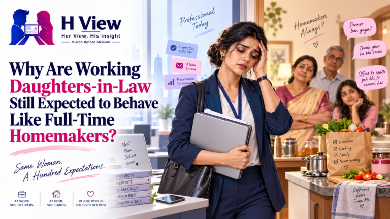 Why Are Working Daughters-in-Law Still Expected to Behave Like Full-Time Homemakers?