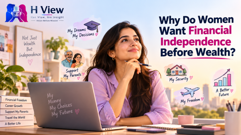 women want financial independence before